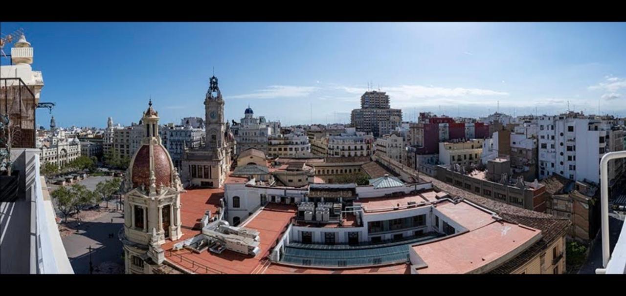 Ferienwohnung Atico De Lujo Valencia Exterior foto