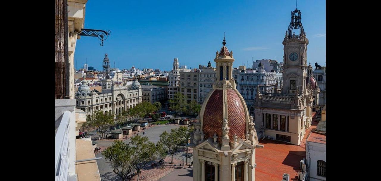 Ferienwohnung Atico De Lujo Valencia Exterior foto